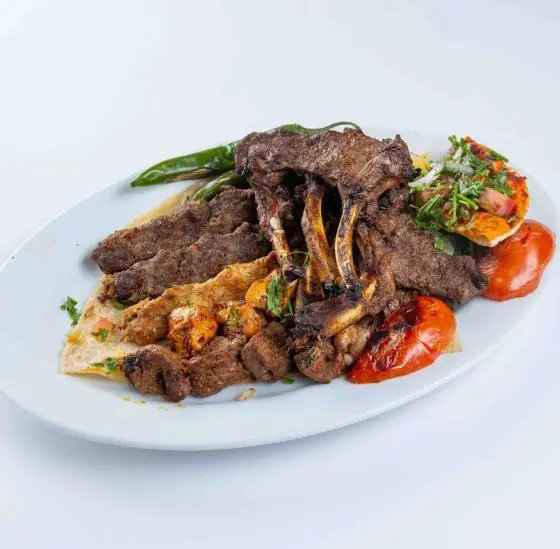 Mix Meat with Lamb Chops