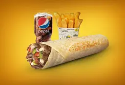 تريلا لحم وجبه