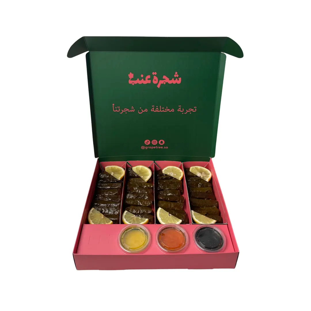 Classic grape leaves