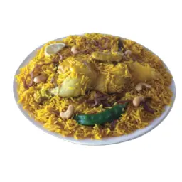 نص دجاج مندي