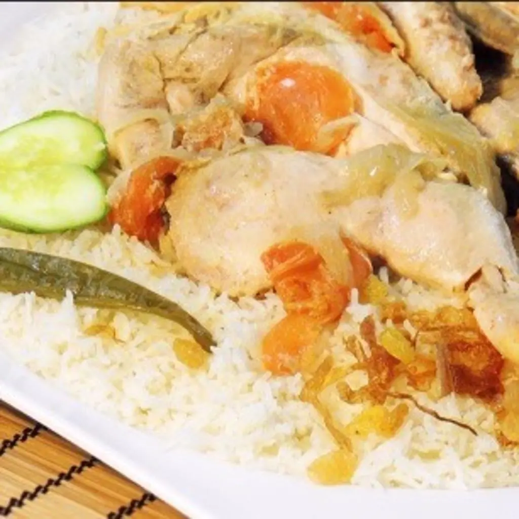 دجاج مدفون رز شعبي
