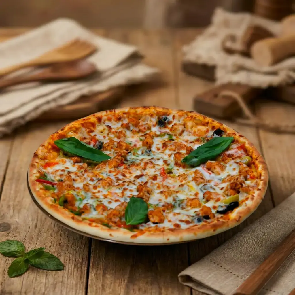 Grilled Chicken Pizza