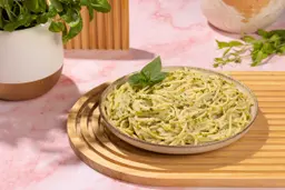 Creamy Pesto Spaghetti
