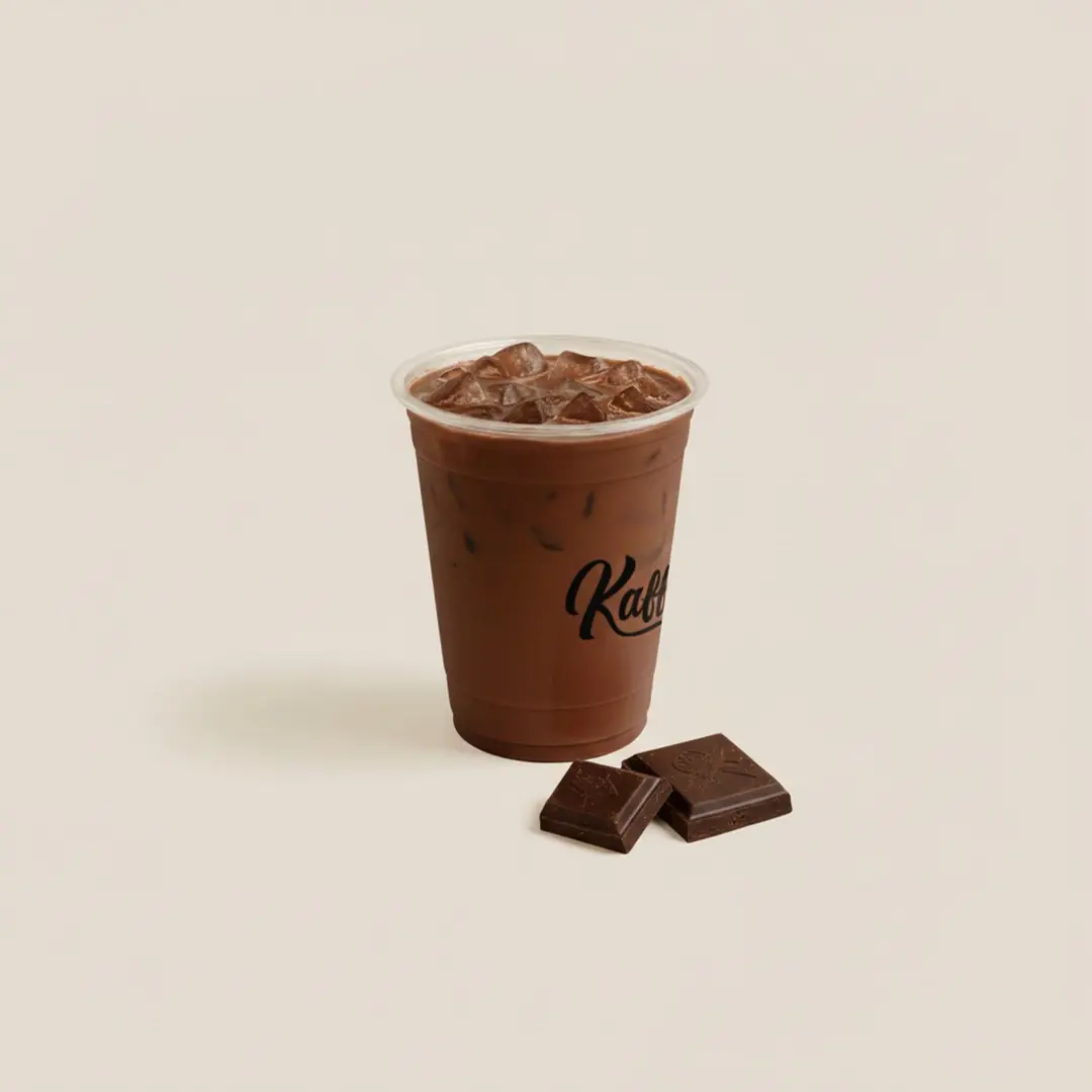 آيس شوكو لاتيه
