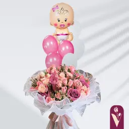 هدية مولودة السعادة