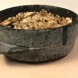 Fattah with Ghee, Honey, and Cream