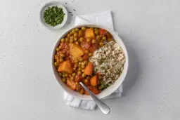 Vegetarian Bazella & Rice