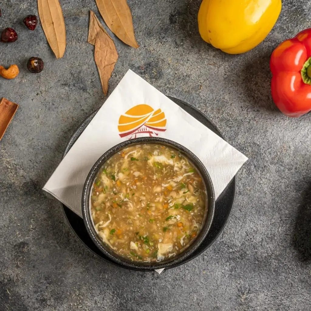 Manchow Soup with Vegetables