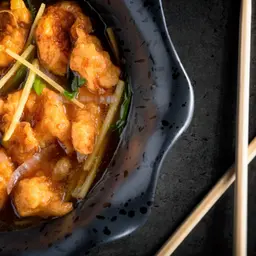Shrimp W/ Ginger Sauce