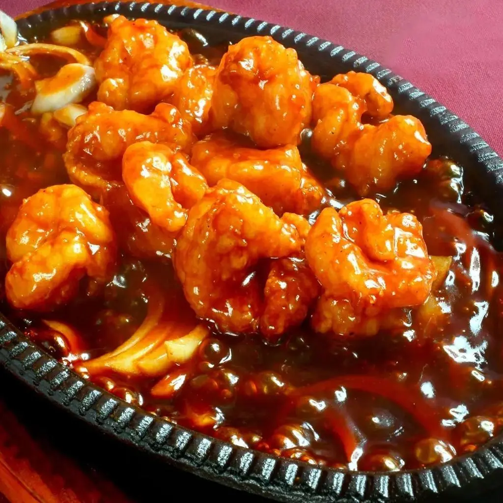 Teppanyaki Cooked Shrimp
