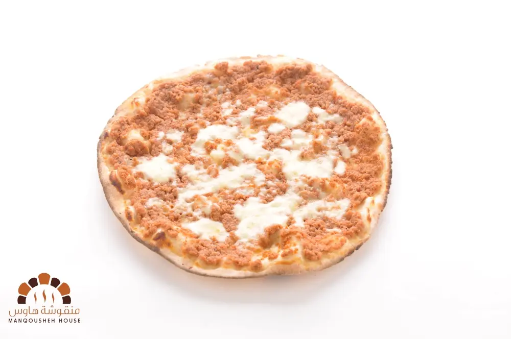 Lahmeh Ajin with Cheese Molasses