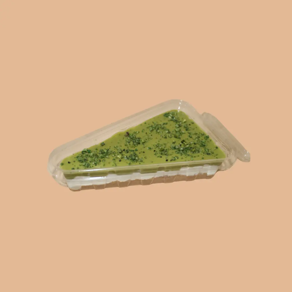 Pistachio Cheesecake Triangles