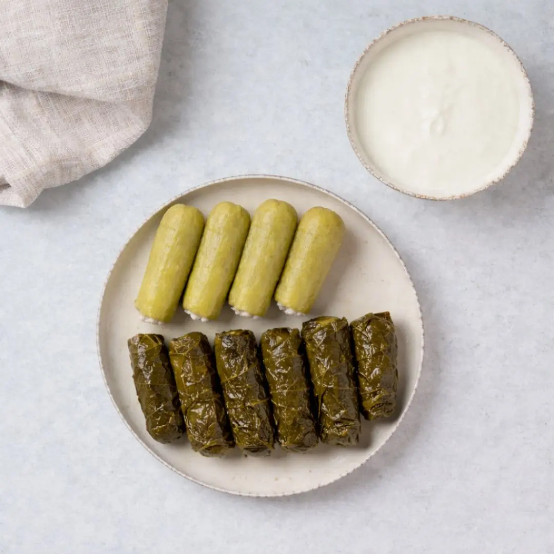 كوسا و ورق عنب