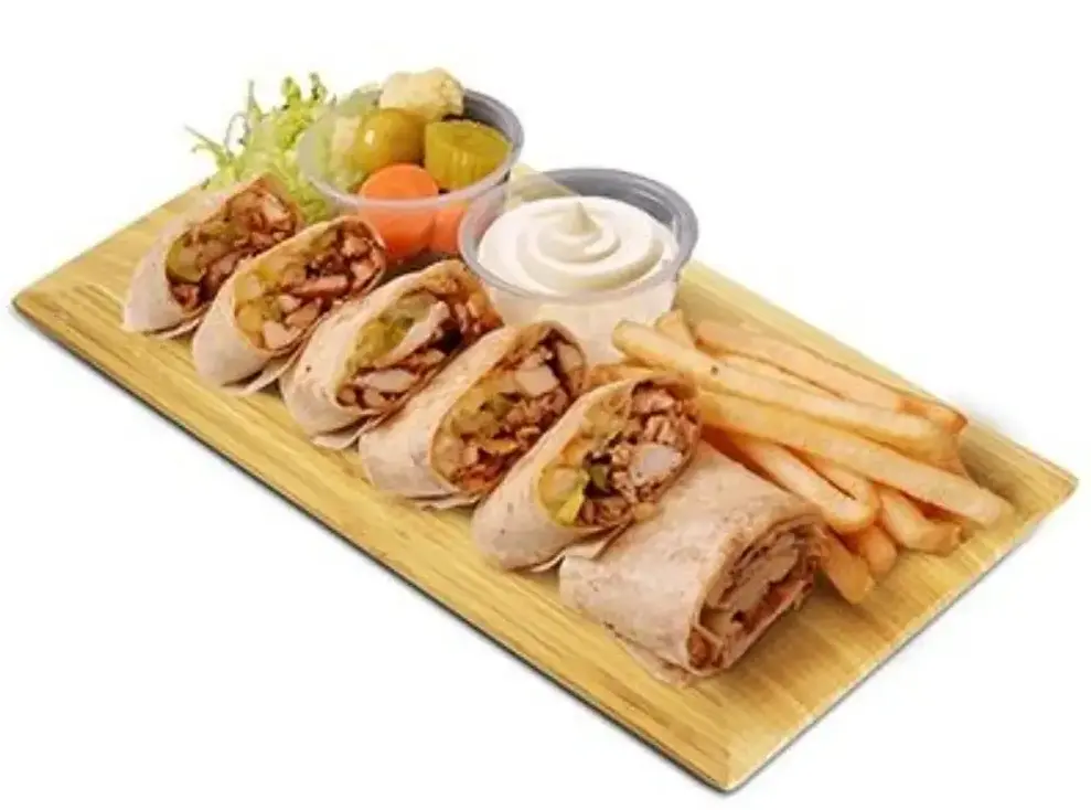 Arabic Chicken Plate Small - Plain