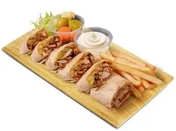 صحن عربي دجاج صغير - سادة