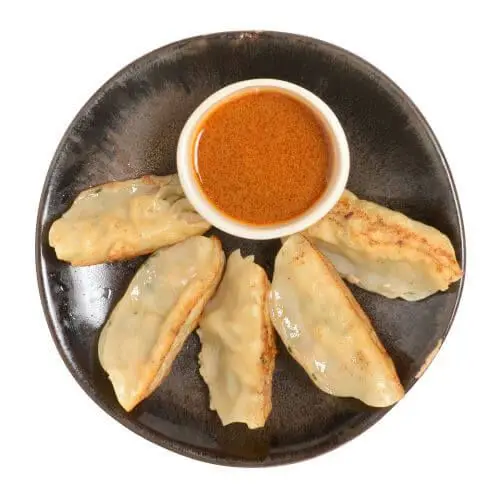100. chicken gyoza steamed
