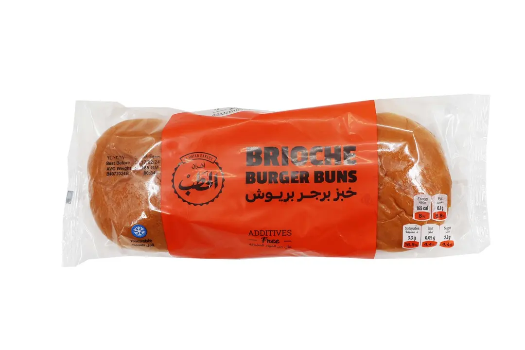 خبز البرجر بريوش