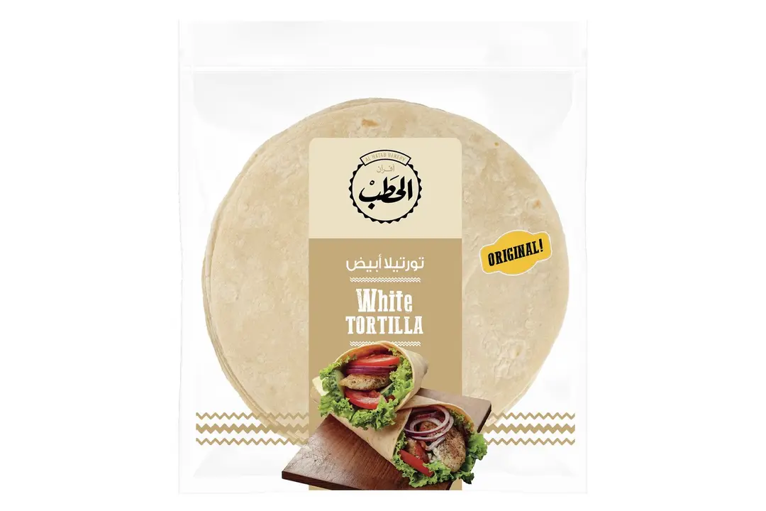 خبز تورتيلا أبيض