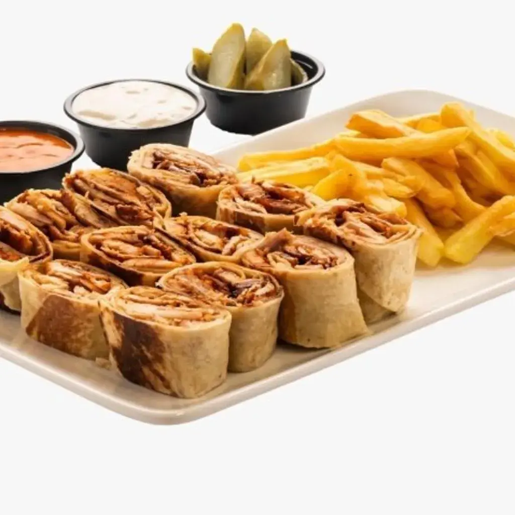 Chicken Arabic Shawarma Plate