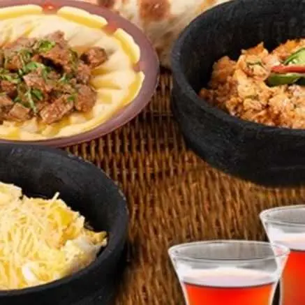 Three Dishes For Two People plus Two Drinks