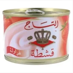 التاج قشطة بالفراولة 155 جرام
