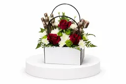 Rose with chocolate