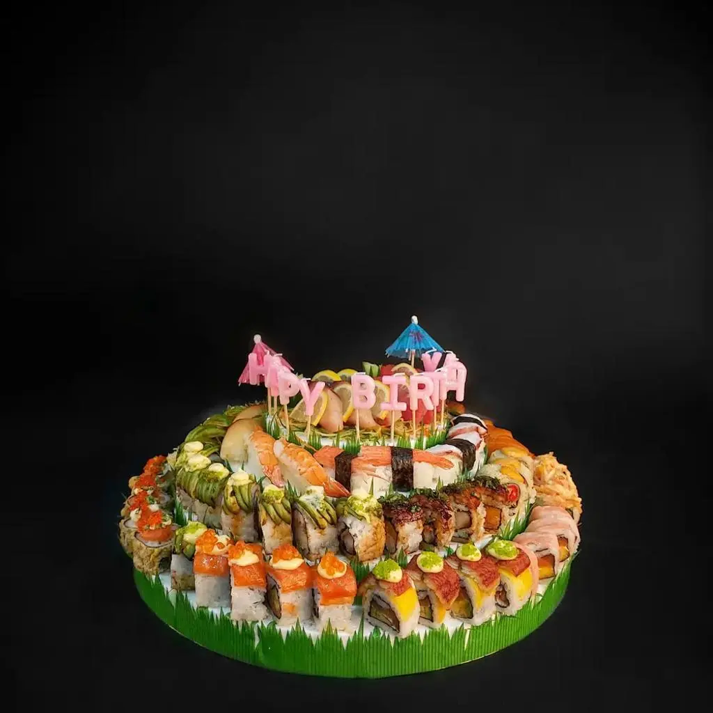 Sushi Cake Platter