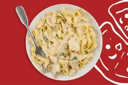 Chicken Alfredo Tagliatelle