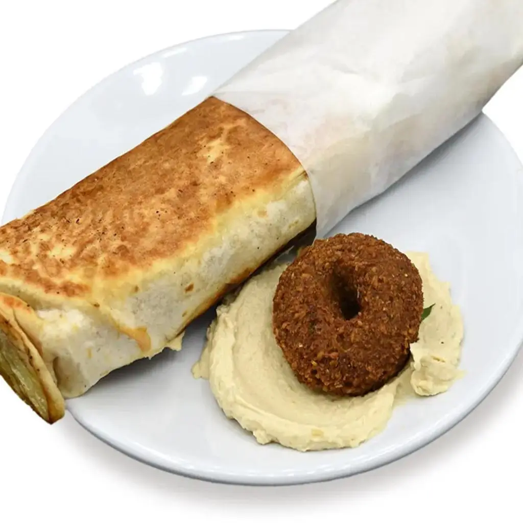 Hummus Falafel Sandwich