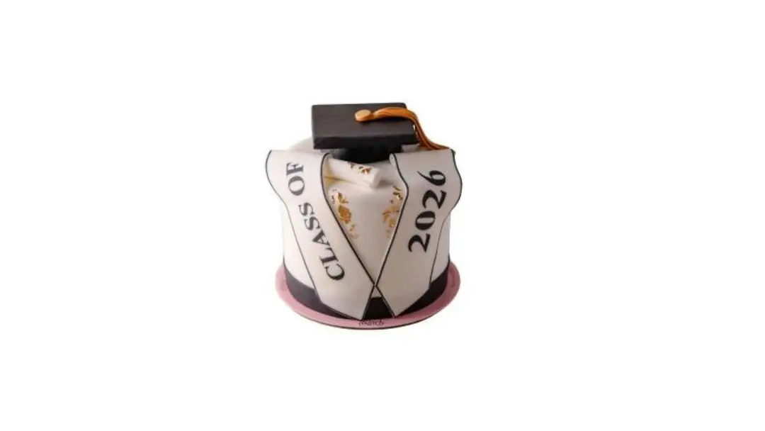 Graduation Cake Vanilla