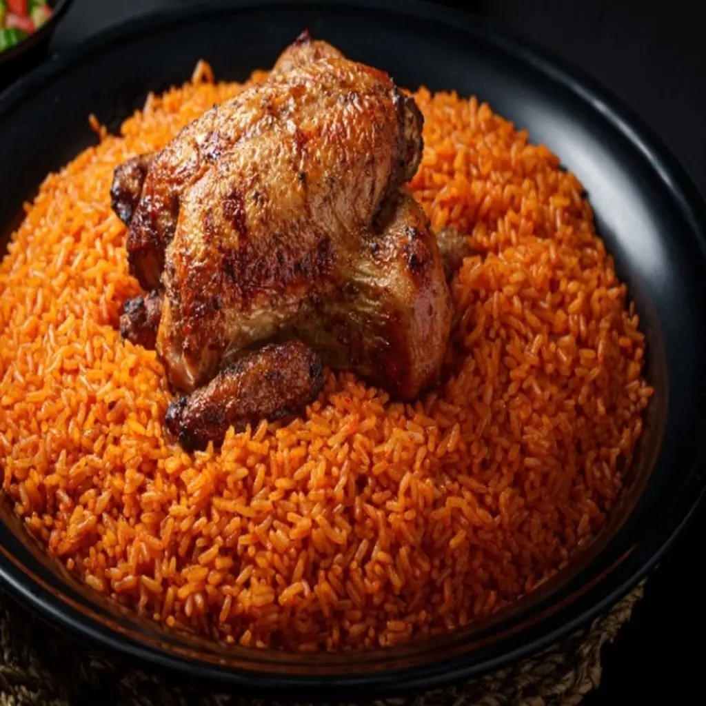 Grilled Chicken with Rice