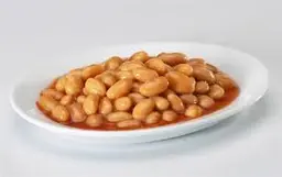 صحن فاصوليا بيضاء