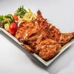 دجاج على الفحم بدون أرز