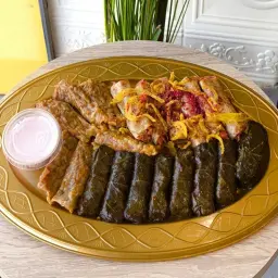 Al-Rif Mix, Cabbage, Musakhan, and Grape Leaves