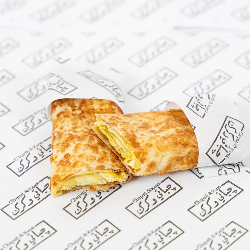 Plain Egg Chapati