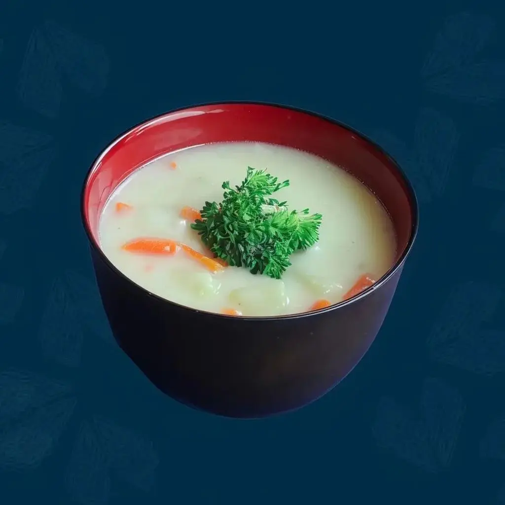 شوربة الدجاج الكريمية