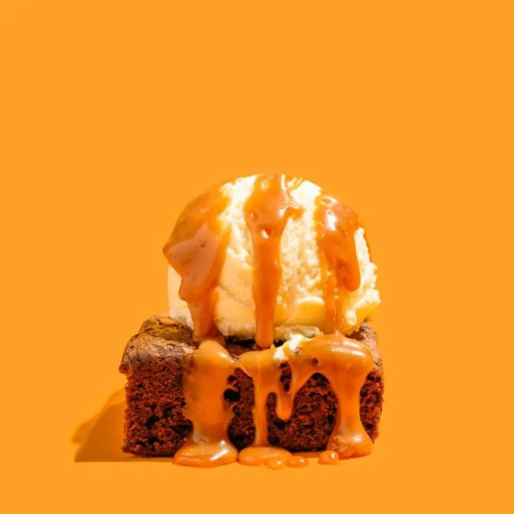 Brownies with Ice Cream