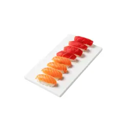 Tuna and Salmon Nigiri