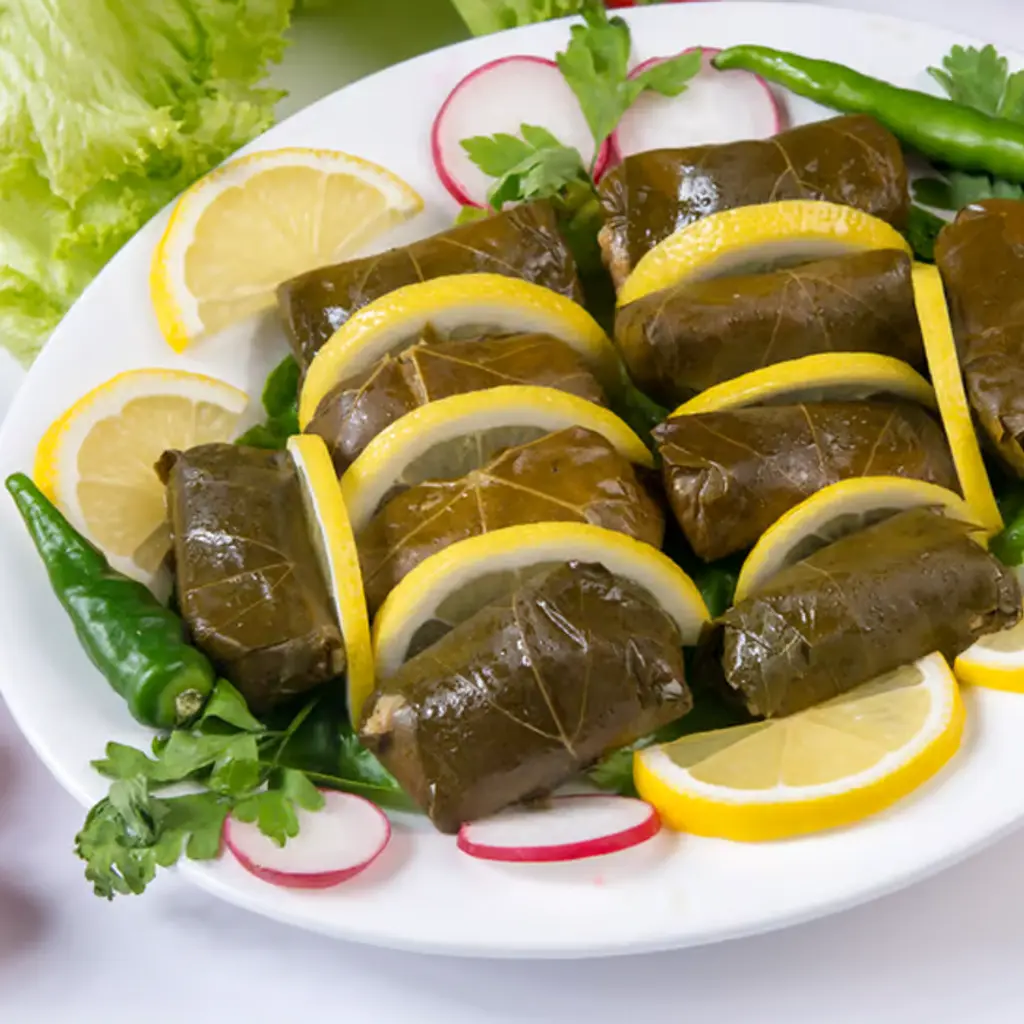 Grape leaves
