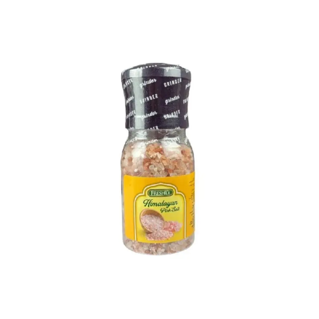 Freshly Himalayan Pink Salt with Grinder