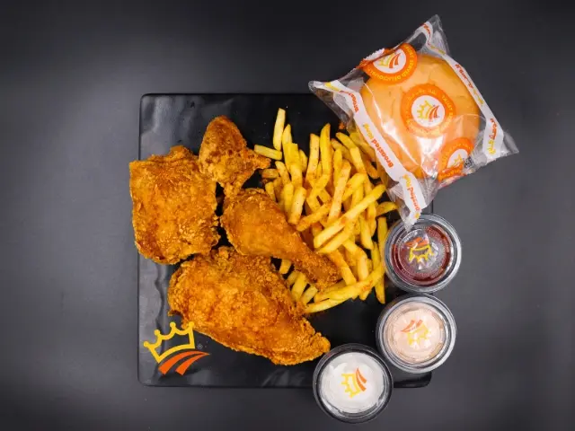 4 Pieces Broasted King Meal