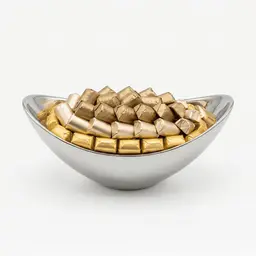 W27 Oval Wavy Steel Tray 700g