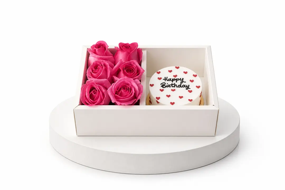 Pink Cake Box