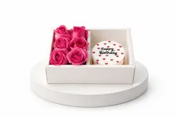 Pink Cake Box