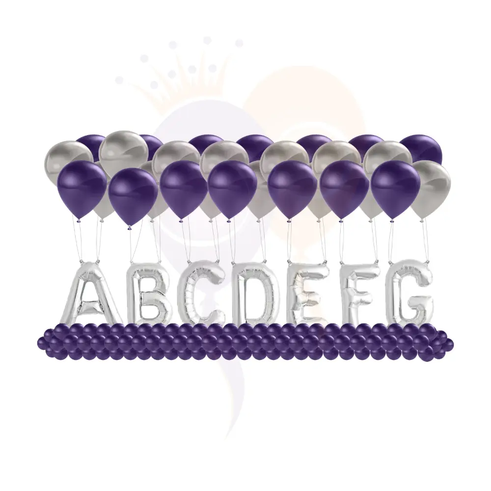 تصميم حروف طائرة (7 حروف)