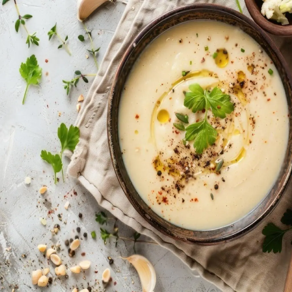 Zafrani Murgh Soup
