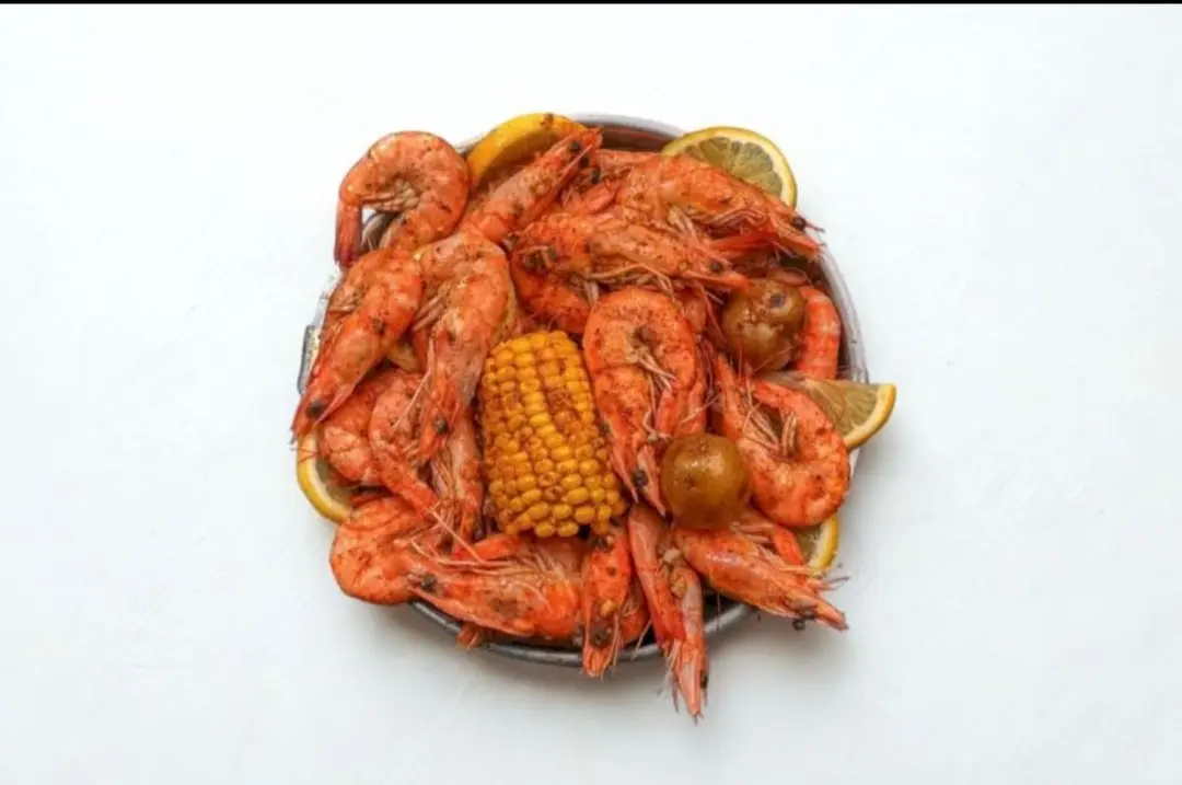 Bucket of Cajun shrimp