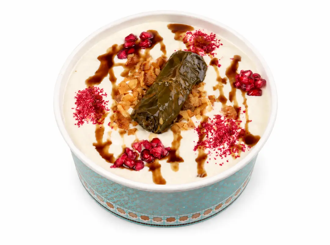 Grape Leaves Fatteh