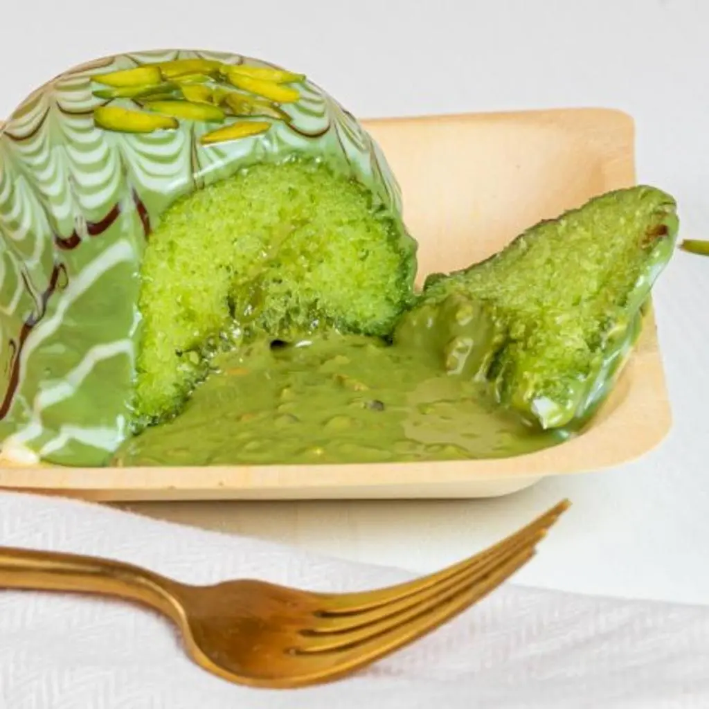Pistachio Lava Cake