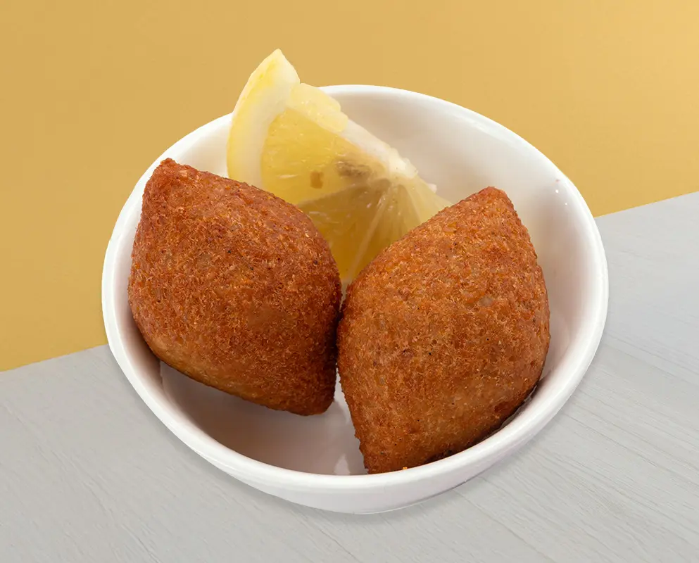 Meat kibbeh plate (2 pieces )